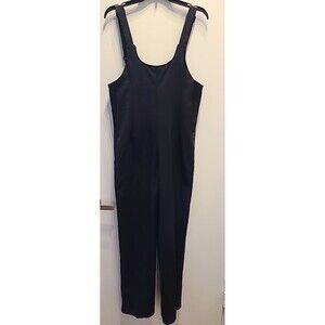 Vtg Stanbury Jumpsuit Womens Sz 30 Black Zip  Jumper Made in USA